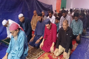 মৌলভীবাজারে ঈদের জামাত অনুষ্ঠিত