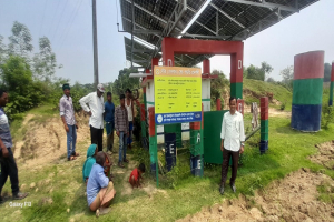 ফসল হারানোর শ*ঙ্কায় মাধবপুরের কৃষকরা