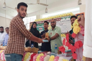 বাহুবলে এসএসসি উত্তীর্ণ ৬১ কৃতি শিক্ষার্থীকে সংবর্ধনা