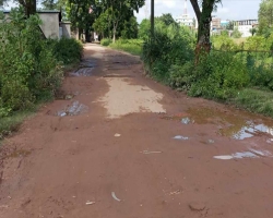 রাস্তার বেহাল দশা, ভোগান্তিতে ২০ গ্রামের মানুষ