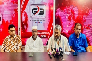গোলাপগঞ্জে সাংবাদিকদের সঙ্গে চেয়ারম্যান প্রার্থীর মতবিনিময়