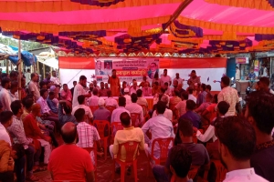 মাধবপুরে বিএনপির বিক্ষোভ মিছিল ও অবস্থান কর্মসূচি 