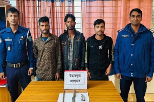 মাধবপুরে ৩ ছি ন তা ই কা রী আ*টক