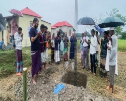 দোয়ারাবাজারে মসজিদের ভিত্তি প্রস্তর স্থাপন 