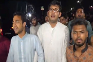 বর্জনের পর পুনরায় জাকসু নির্বাচনের দাবিতে ছাত্রদলের বি ক্ষো ভ