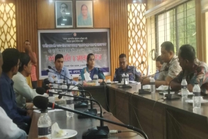 চুনারুঘাটে তামাক নিয়ন্ত্রণ আইন বিষয়ক প্রশিক্ষণ অনুষ্ঠিত