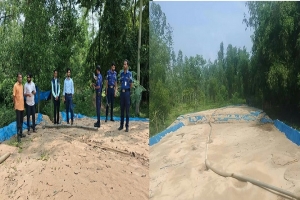 শ্রীমঙ্গলে ১০ হাজার ঘনফুট অ/বৈধ বালু জ/ব্দ