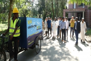 শাবিপ্রবিতে নিজস্ব প্রযুক্তিতে তৈরি ‘SUST Water Mist Sprayer’ উদ্বোধন