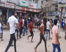 হিন্দু বৌদ্ধ খ্রিস্টান ঐক্য পরিষদের মিছিলে যুবলীগ-ছাত্রলীগের হামলা