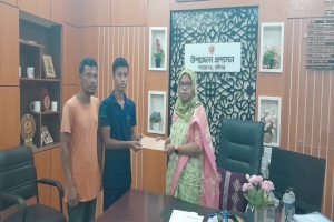 শায়েস্তাগঞ্জে গরীব ও মেধাবী শিক্ষার্থীর সহযোগিতায় এগিয়ে এলেন ইউএনও 