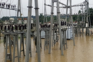 মৌলভীবাজারে বিদ্যুৎ উপকেন্দ্রে পানি, সরবরাহ বন্ধ