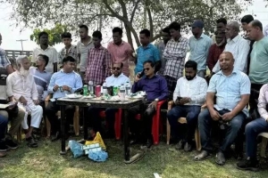 নলুয়ার হাওর পরিদর্শনে জেলা প্রশাসক