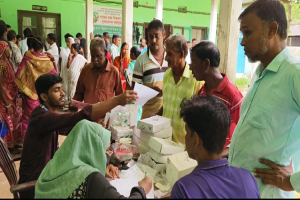 জুড়ীতে গ্রাউকের বিনামূল্যে চক্ষু শিবির অনুষ্ঠিত