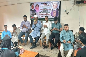 বড়লেখায় খালেদা জিয়া ও কোকোর জন্মদিন উপলক্ষে ছাত্রদলের আলোচনা