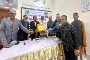 মৌলভীবাজারে যুক্তরাজ্যের লেবার পার্টির কাউন্সিলারকে সংবর্ধনা