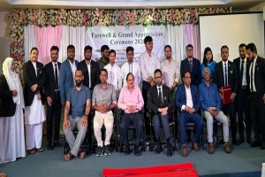 নর্থ ইস্ট ইউনিভার্সিটিতে আইন ও বিচার বিভাগের বিদায় সংবর্ধনা