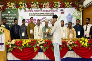 জুড়ীতে ছাত্রশিবিরের কৃতি শিক্ষার্থীদের সংবর্ধনা