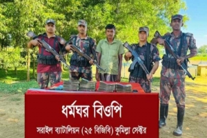 হবিগঞ্জে ১৪ লাখ ৬০ হাজার টাকা সহ হু*ন্ডি ব্যবসায়ী আ ট ক