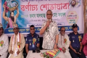 মাধবপুরে শ্রীকৃষ্ণের জন্মাষ্টমীতে বর্ণাঢ্য র‌্যালি  ‘সত্য-ন্যায় ও মানবতার প্রতিষ্ঠাই হোক জন্মাষ্টমীর অঙ্গীকার’