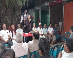 জামালগঞ্জে যানজট নিরসনে বণিক সমিতির সভা