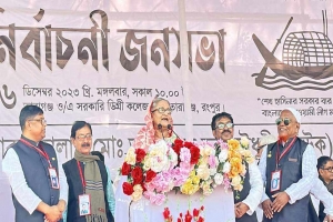 লক্ষ্য একটাই, দুঃখী মানুষের মুখে হাসি ফোটানো : শেখ হাসিনা 