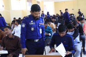 মৌলভীবাজারে ট্রেইনি রিক্রুট কনস্টেবল পদে নিয়োগে লিখিত পরীক্ষা