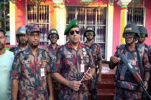 হবিগঞ্জে পূজামণ্ডপের নিরাপত্তায় বিজিবির ১২ প্লাটুন হবিগঞ্জে পূজামণ্ডপের নিরাপত্তায় বিজিবির ১২ প্লাটুন