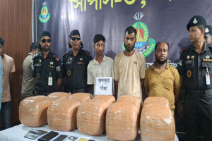 টাঙ্গাইলে ৪৯ কেজি গাঁ জা সহ ৩ জন গ্রে ফ তা র