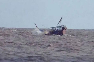 মেঘনায় জেলেদের ট্রলারডুবি, ৬ জন উদ্ধার