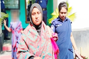 হাত-পা ও মুখ বেঁধে শিশু সন্তানকে হত্যা: ৩ দিনের রিমান্ডে মা