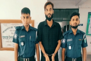 কমলগঞ্জ চেয়ারম্যান আশীদ আলীর ছেলে খোকন গ্রেফতার