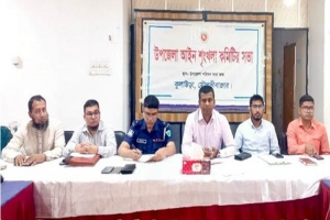 কুলাউড়ায় যানজট নিরসনে অবৈধ দখল উচ্ছেদ অভিযান শুরু আগামীকাল থেকে