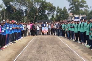 কুলাউড়ায় জিয়া স্মৃতি ক্রিকেট টুর্নামেন্টের উদ্বোধন