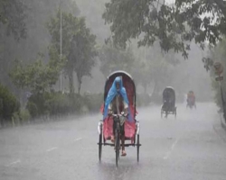 মৌসুমি বায়ুর প্রভাবে সারাদেশে বৃষ্টি, অব্যাহত থাকবে আরো ৩ দিন