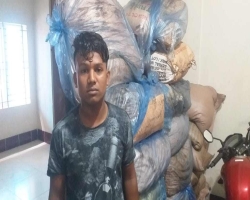 জৈন্তাপুরে ৮০০ কেজি ভারতীয় চা পাতাসহ আটক ১ 