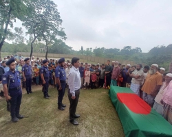 কোম্পানীগঞ্জে মুক্তিযোদ্ধা মছদ্দর আলীর জানাজা সম্পূর্ণ 