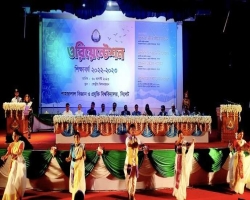 জাঁকজমকপূর্ণ নানা আয়োজনে শাবিতে নবীনবরণ