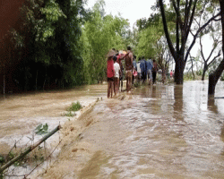 সিলেটে পাহাড়ি ঢল, বন্যার আশঙ্কা